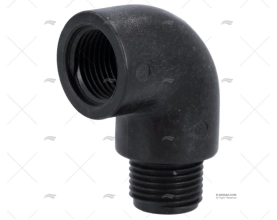 90º ELBOW MALE/FEMALE BSP PP 1/2" RANDEX IBERICA