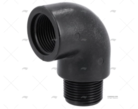 GOMITO 90º MASCHIO/FEMMINA BSP PP 3/4" RANDEX IBERICA