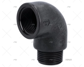 90º ELBOW MALE/FEMALE BSP PP 1" RANDEX IBERICA