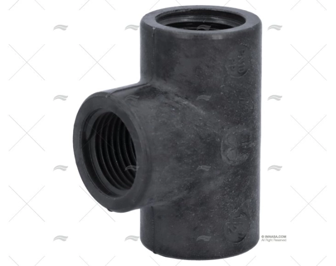 TÊ 90º FÊMEA BSP PP 1/2" RANDEX IBERICA