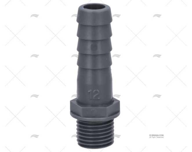 MANICOTTO ANELLATO MASCHIO  1/4" DIAM 12mm RANDEX IBERICA