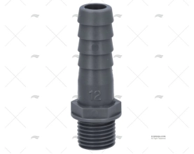 MANGUITO COM ARGOLA MACHO  1/4" DIÂM 12mm RANDEX IBERICA