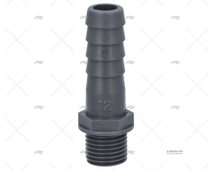 MANGUITO COM ARGOLA MACHO  1/4" DIÂM 12mm RANDEX IBERICA