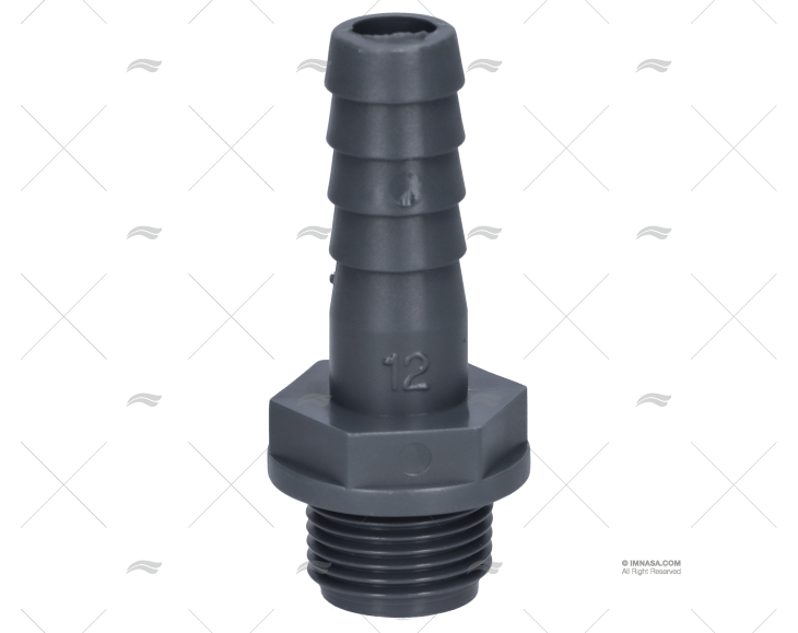MANICOTTO ANELLATO MASCHIO  3/8\" DIAM 12mm RANDEX IBERICA