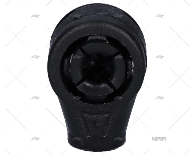 SUPPORTO PLASTICA R1 PALLA 10 FILETTATURA 6mm