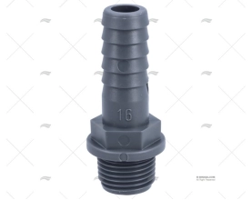 MANICOTTO ANELLATO MASCHIO  1/2" DIAM 16mm RANDEX IBERICA