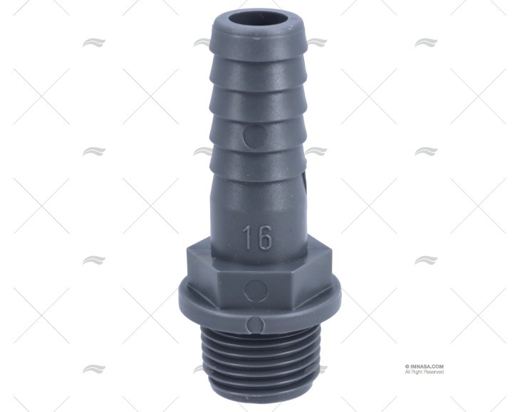 MANICOTTO ANELLATO MASCHIO  1/2" DIAM 16mm RANDEX IBERICA