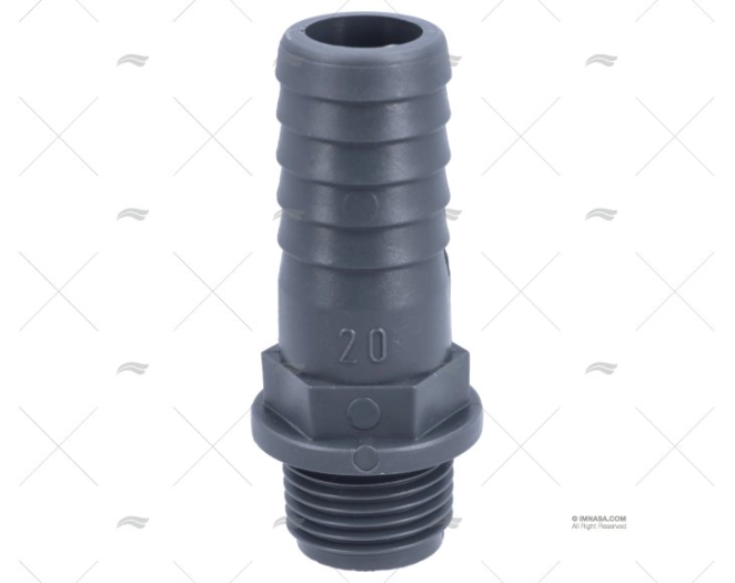 MANICOTTO ANELLATO MASCHIO  1/2" DIAM 20mm RANDEX IBERICA