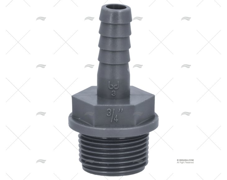 MANICOTTO ANELLATO MASCHIO  3/4" DIAM 12mm RANDEX IBERICA