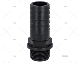 MANGUITO ANILHADO MACHO  3/4" DIÂM 25mm RANDEX IBERICA