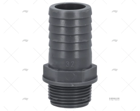 MANGUITO ANILHADO MACHO 1" DIAM 32mm RANDEX IBERICA