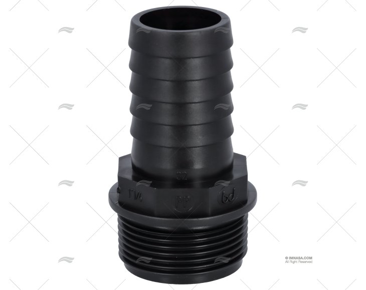 MANGUITO ANILHADO MACHO 1\"1/4 DIÂM 32mm RANDEX IBERICA