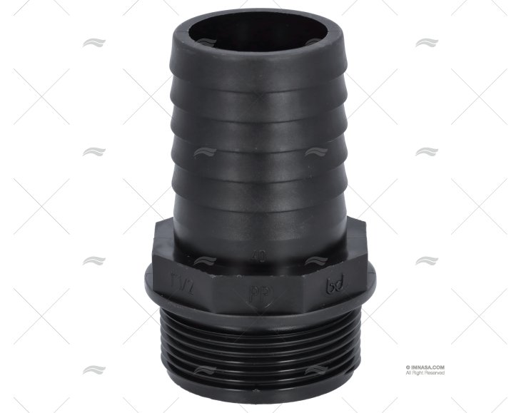 MANGUITO ANILHADO MACHO 1\"1/2\" DIAM 40mm RANDEX IBERICA