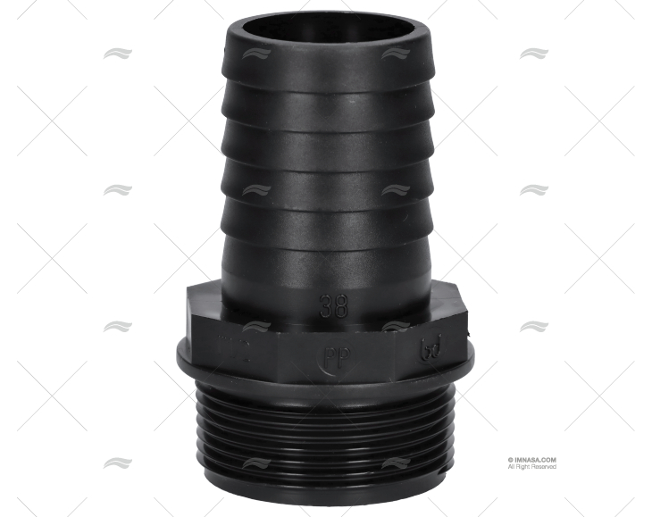 MANICOTTO ANELLATO MASCHIO 1"1/2" DIAM 38mm RANDEX IBERICA