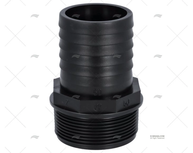 MANGUITO ANILHADO MACHO 2" DIÂM 50mm RANDEX IBERICA