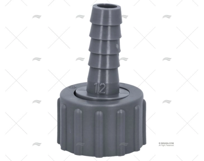 MANGUITO ANILLADO HEMBRA  3/4" DIAM 12mm RANDEX IBERICA