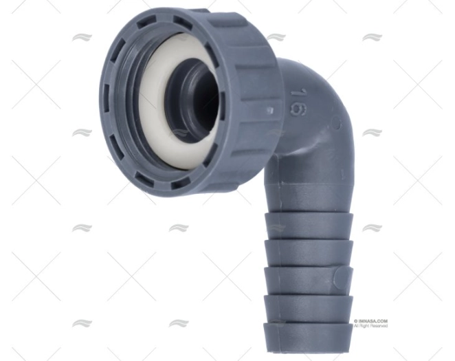 MANGUITO 90º FÊMEA  3/4" DIÂM 16mm RANDEX IBERICA
