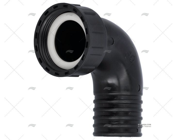MANICOTTO 90º FEMMINA 1\"1/2 DIAM 40mm RANDEX IBERICA