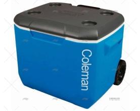 ICEBOX 56L COLEMAN PERFORMAN BLUE WHEELS
