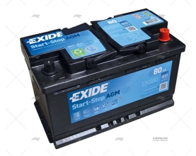 BATTERIA  95A AGM EXIDE DUAL MARINE
