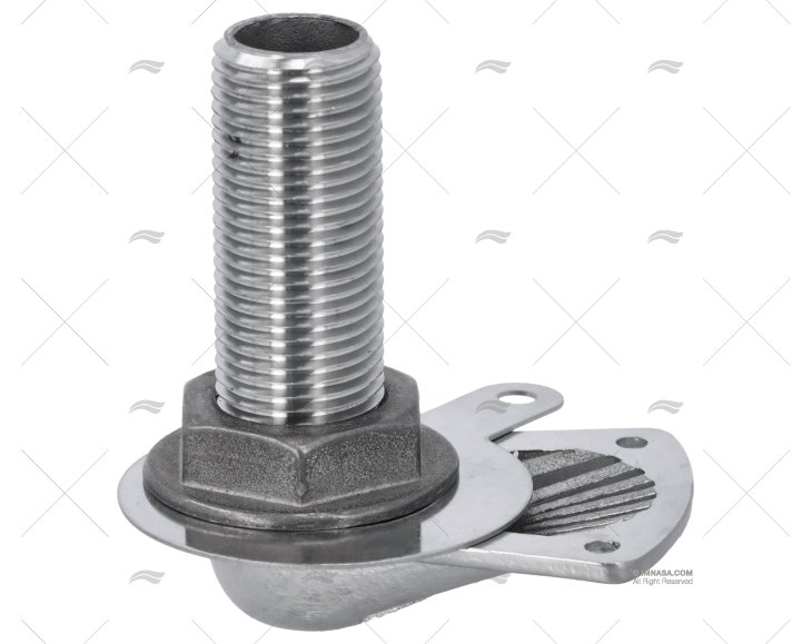 TOMADA DE ÁGUA INOX SS 316 1/2" NPT MARINE TOWN