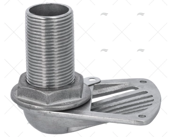 PRESA DI ACQUA INOX AISI 316 1" NPT MARINE TOWN