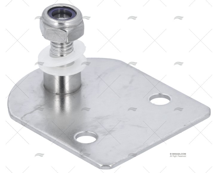 BASE PLATE FOR GASSPRING 8mm SCREW 58x48