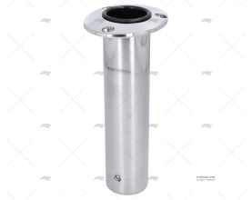 PORTACANNE DELUXE INOX SS 316 0º MARINE TOWN