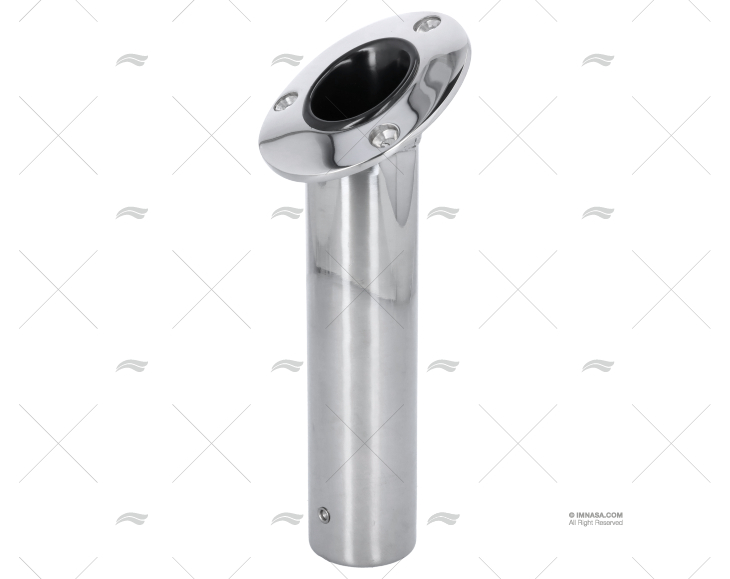 PORTACANNE DELUXE INOX AISI 316 30º MARINE TOWN