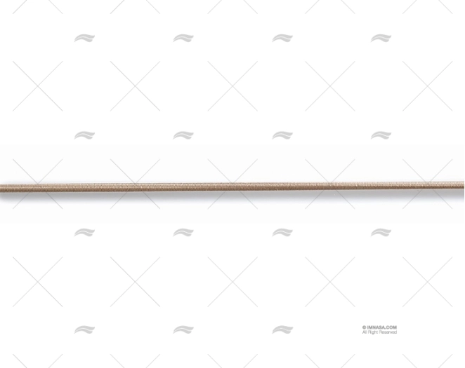 CORDÃO ELÁSTICO BEGE DIÂM 2.5mm PRYM