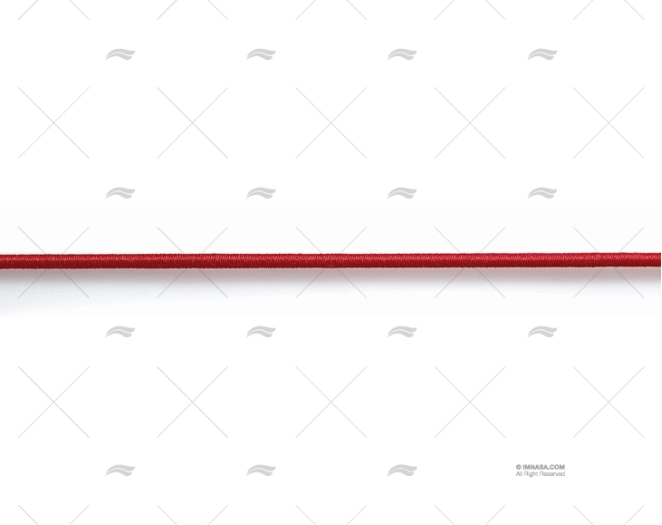 CORDÃO ELÁSTICO VERMELHO DIAM 2.5mm PRYM