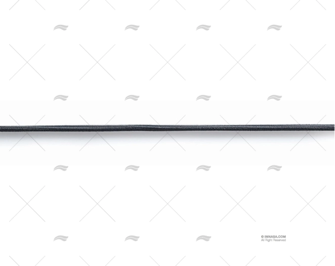 CORDE ELASTIQUE GRIS DIAM 2.5mm PRYM