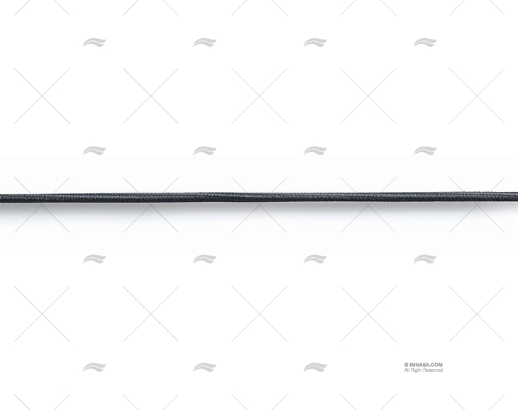 CORDON ELASTICO GRIS DIAM 2.5mm PRYM
