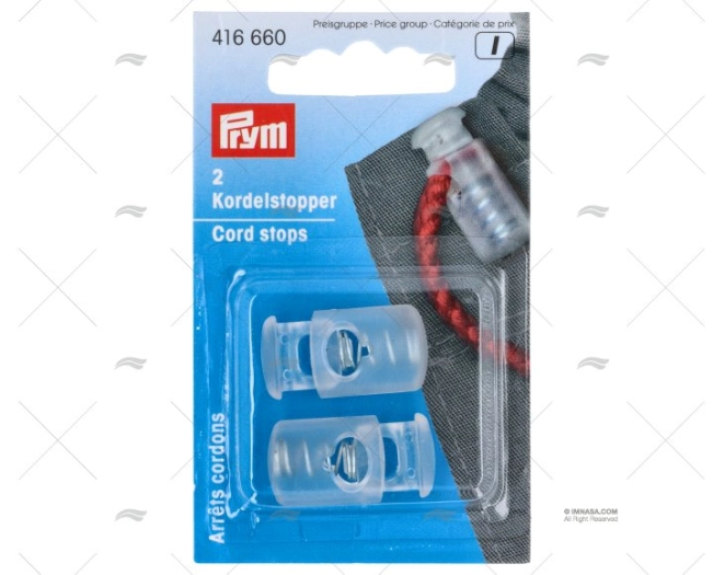 CORD STOP (2) PRYM