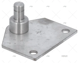 SUPORTE PLANO 58x48mm C/PARAFUSO INOX M8