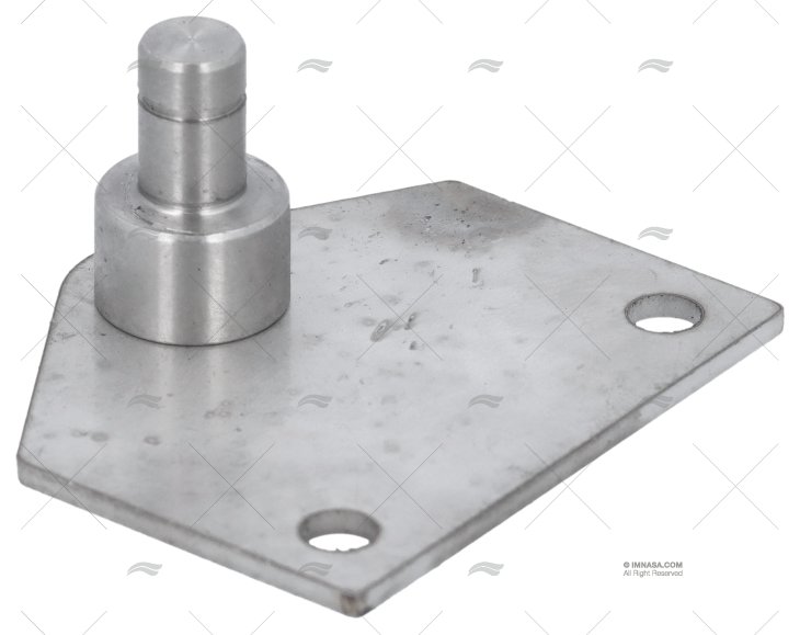 SUPORTE PLANO 58x48mm C/PARAFUSO INOX M8