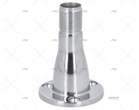 BASE ANTENA FIXA INOX SCOUT