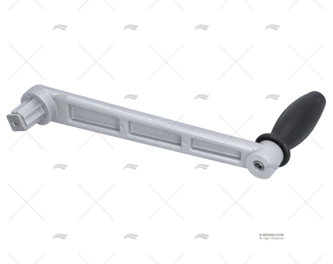 WINCH HANDLE ALUMINIUM 203mm GREY