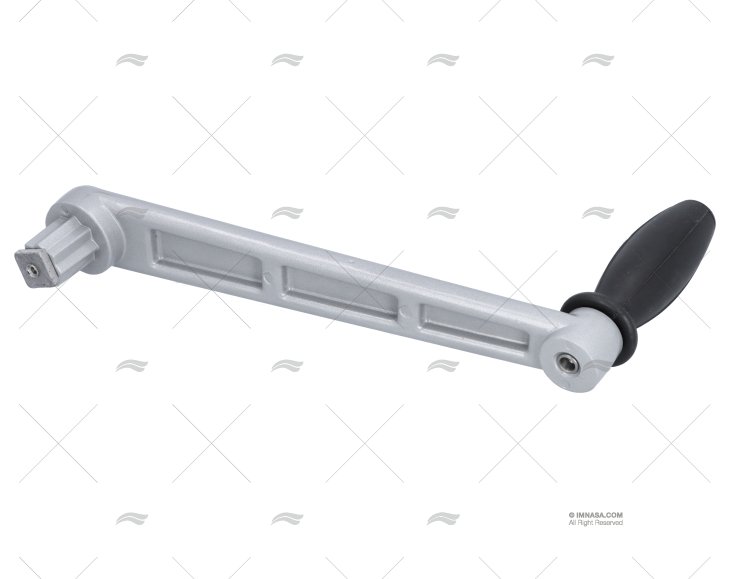 MANETTA WINCH ALLUMINIO 203mm GRIGIO