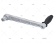 WINCH HANDLE ALUMINIUM 203mm GREY