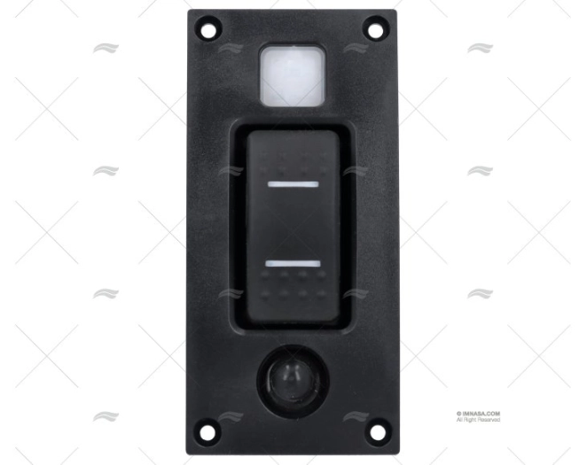 PANNELLO INT. ON-OFF-ON 12/24V 20A 114x58x5