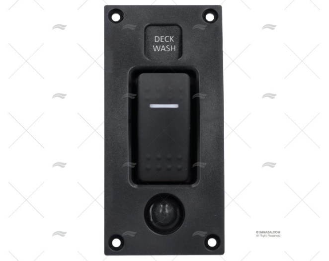 SWITCH PANEL ON-OFF 12/24V 20A 114x58x61