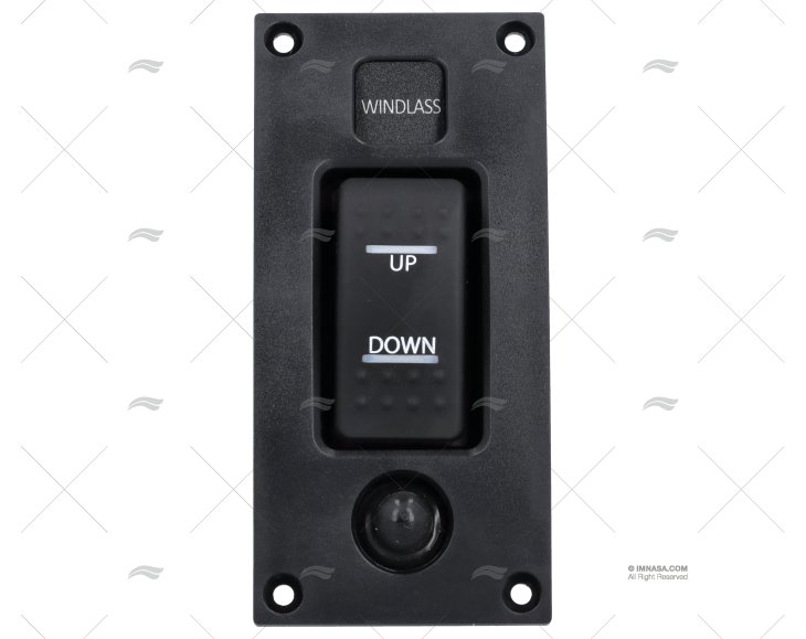 PAINEL INTERRUPTOR PUSH-OFF-PUSH 12/24V 20A 114x