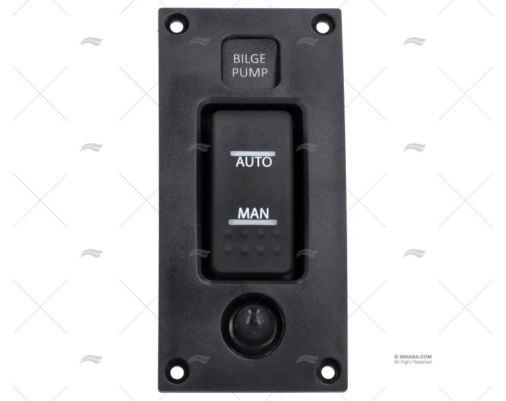 PANNELLO INT. ON-OFF-ON 12/24V 20A 114x58x5