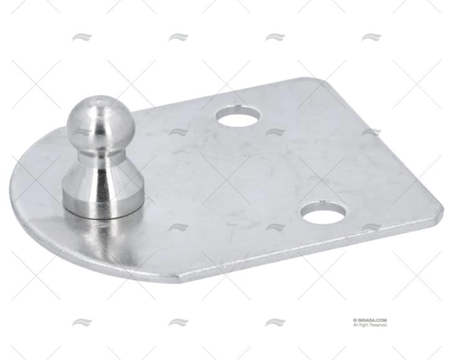 SUPPORTO AMMORTIZZATORE 48x58mm PALLA 10mm