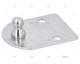 SUPORTE AMORTECEDOR 48x58mm BOLA 10mm