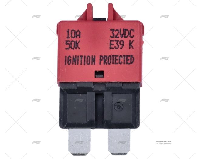 FUSIBLE AVEC REARMEMENT 10 AMP