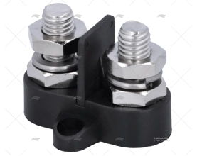 TERMINAL DUPLO PRETO M10 C/ SEPARADOR