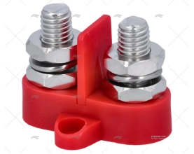 TERMINALE DOPPIO ROSSO M10 C/ SEPARATORE