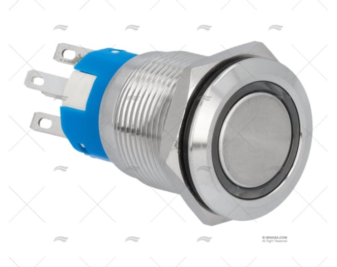 INTERRUTTORE ON-OFF 12V CON LED ROSSO 5A